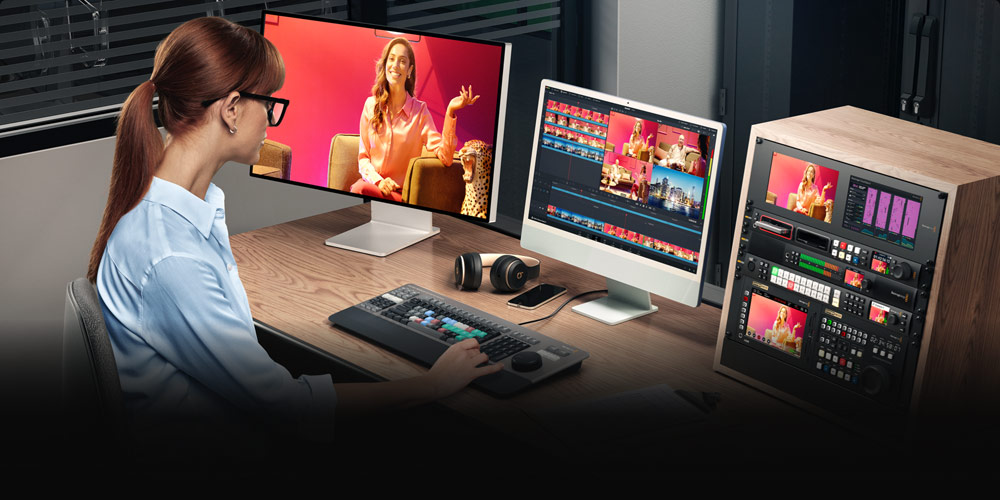 עריכה מקצועית וצבע ב DaVinci Resolve